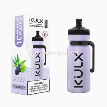 Лимонный мят Kulx 10000 Puffs Оптовая вейп Франция